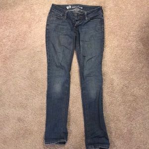 Bullhead jeans, low rise skinny, women’s